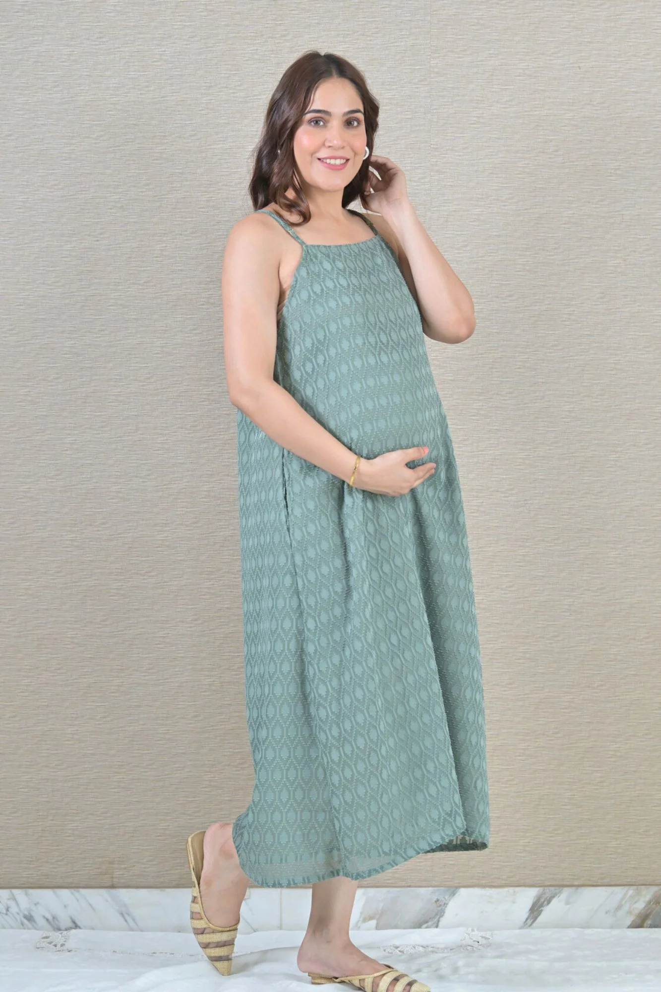 Breezy Floral Maternity Dress - Chenance