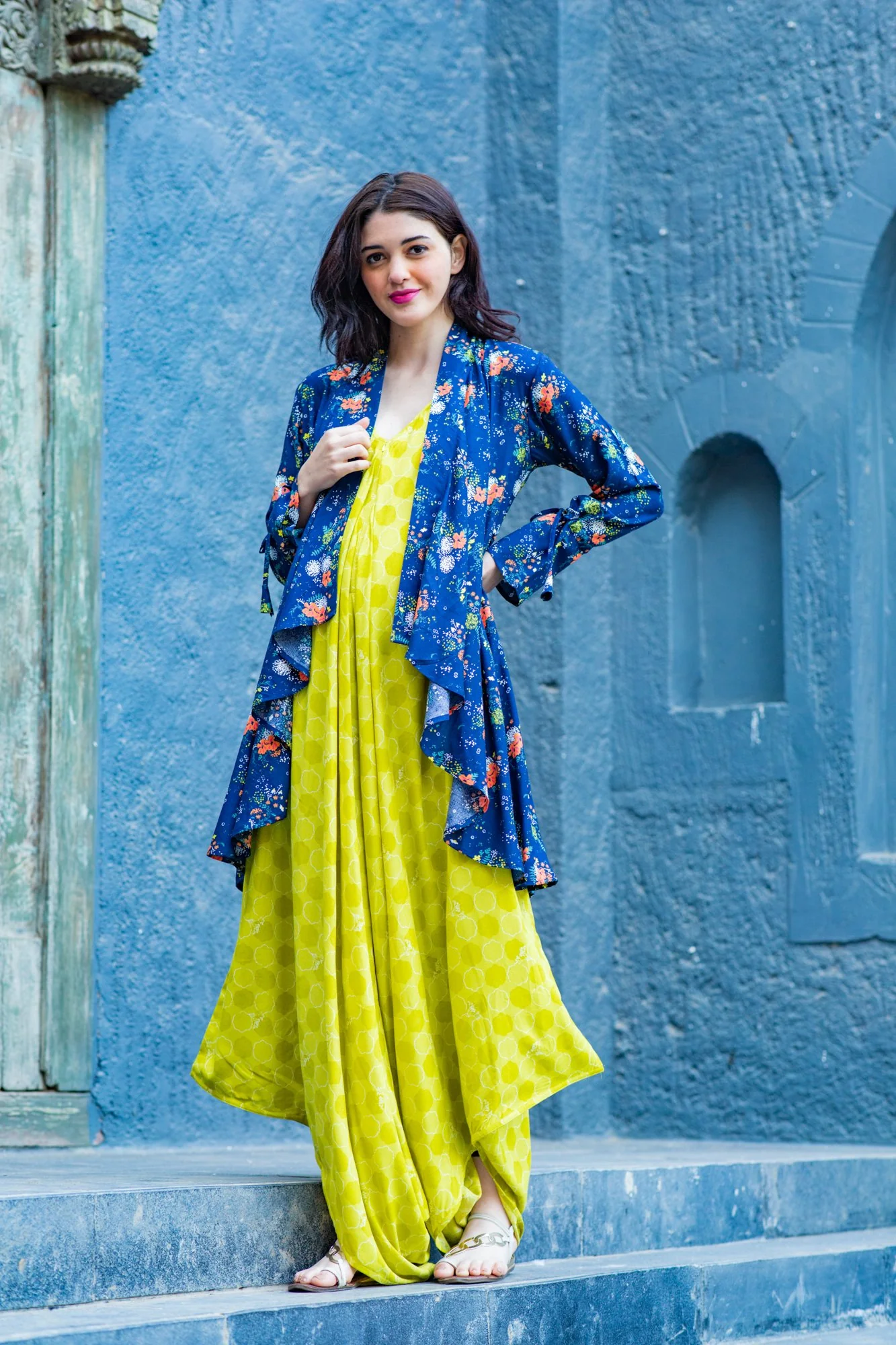 Tuscan Cotton Maternity Jumpsuit With Cover Up - Chenance