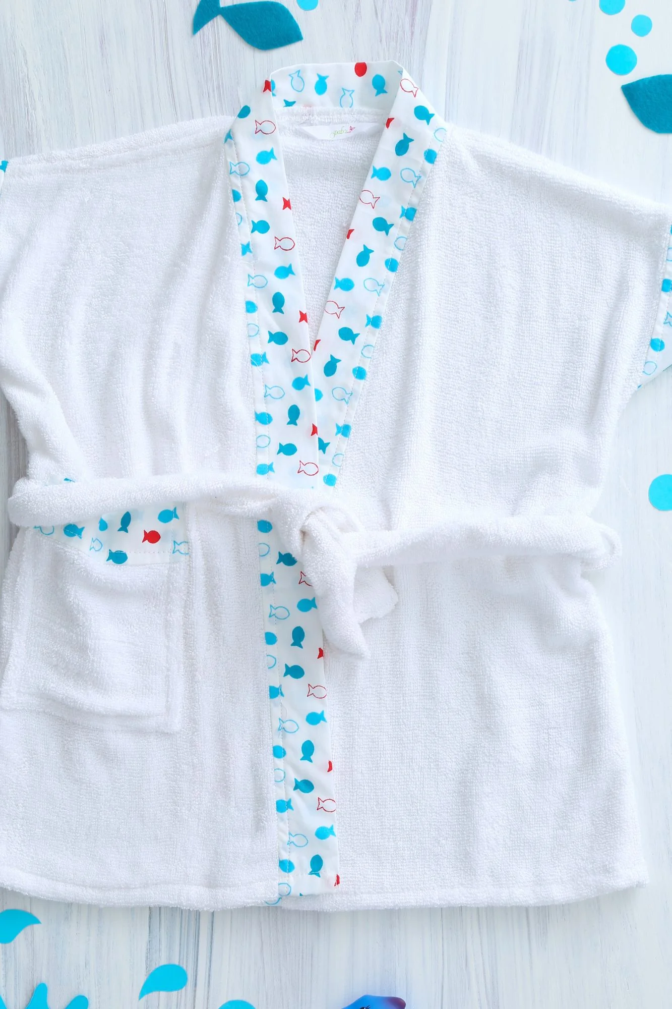 Fishy Pop - Bathrobe - Chenance