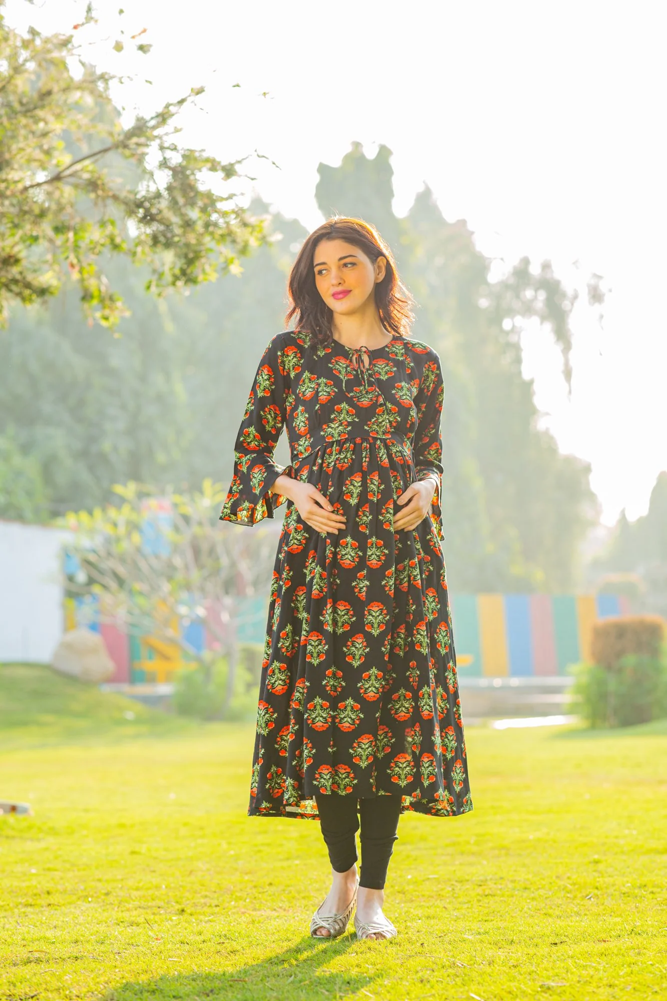 Twilight Boho Maternity & Nursing Dress - Chenance