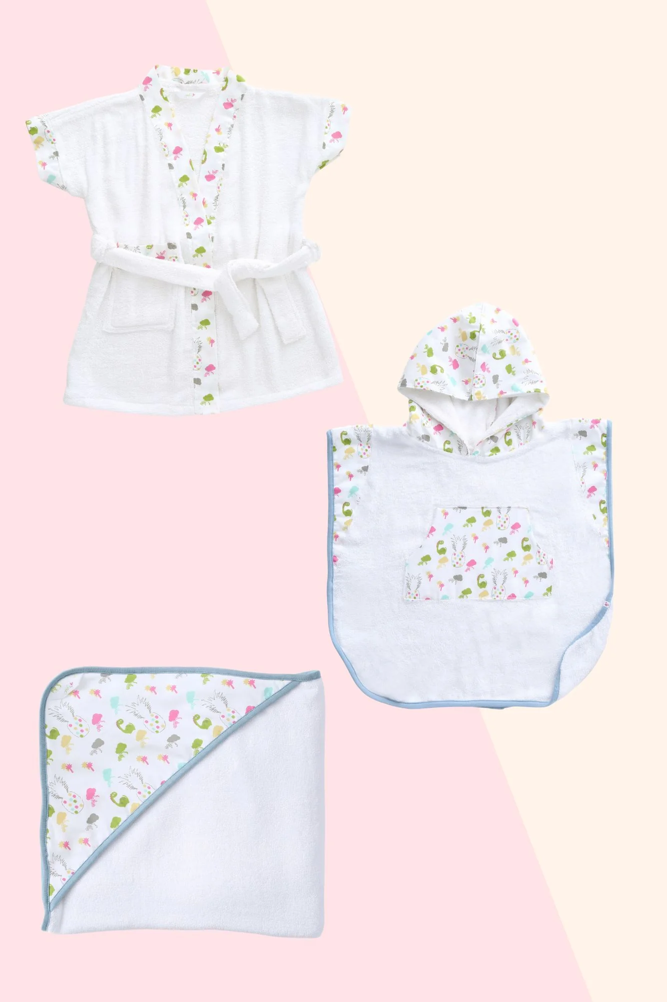 Dino Party - Bath Kit (Set of 3) - Chenance