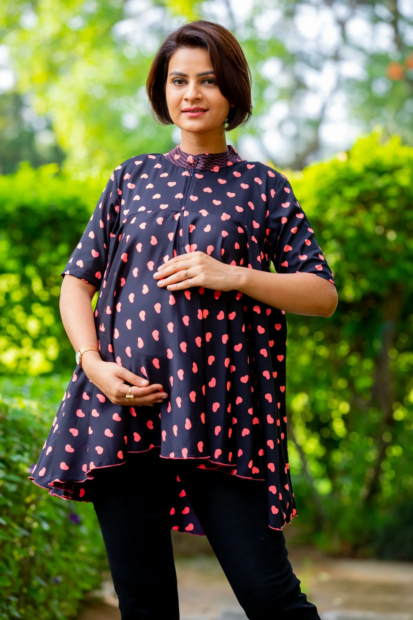 All Hearts Maternity & Nursing Flair Top - Chenance
