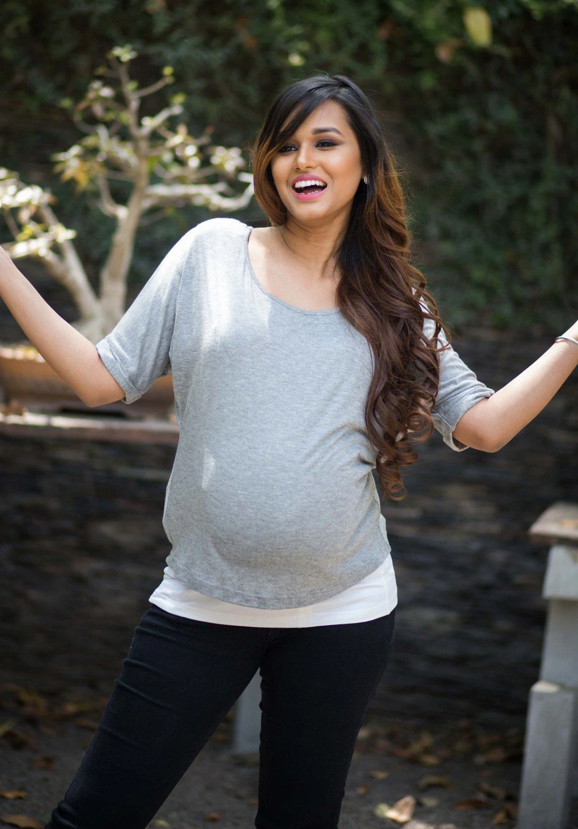 Double Layer Maternity & Nursing Top - Chenance