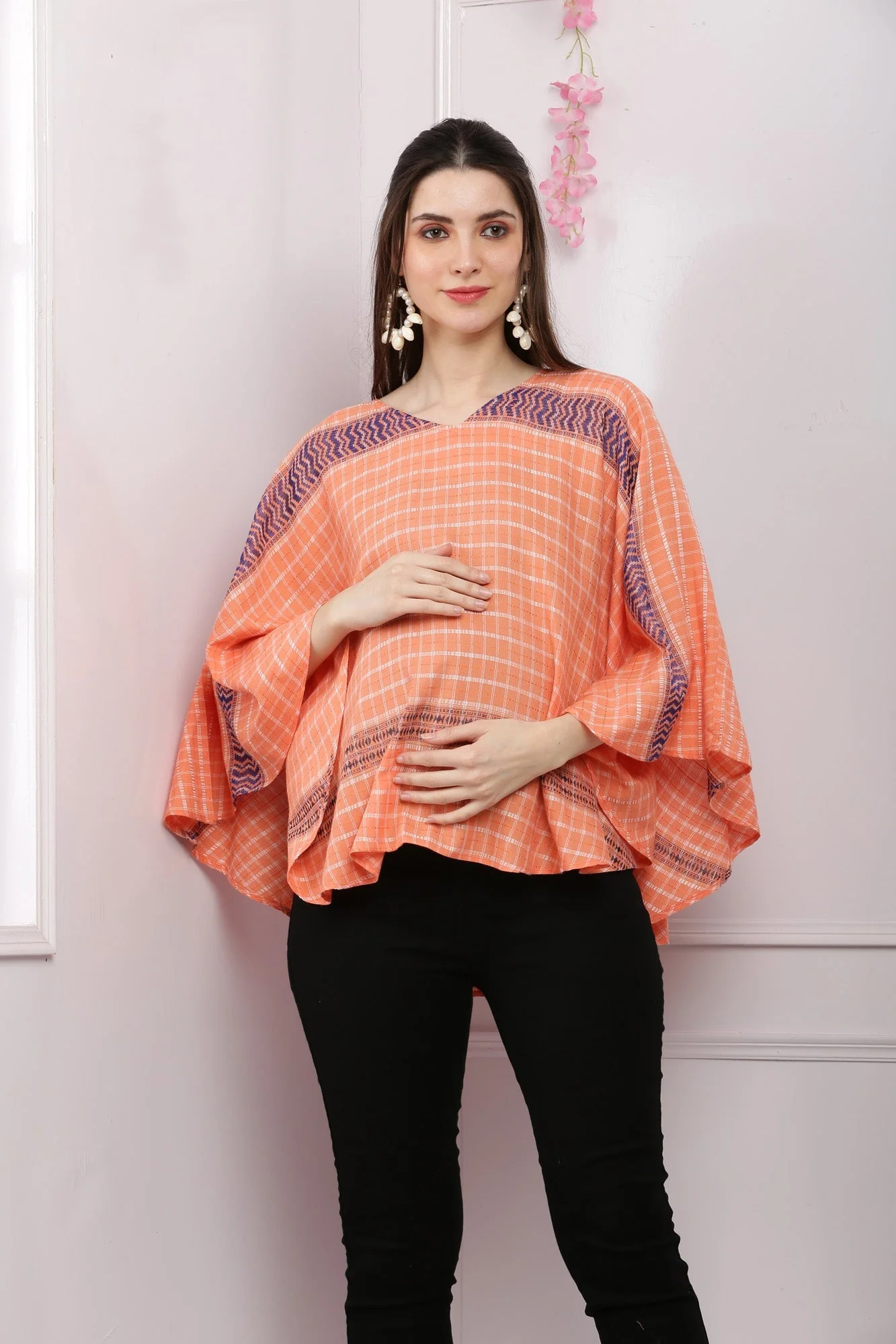 Lovesome Peachy Maternity & Nursing Stole - Chenance