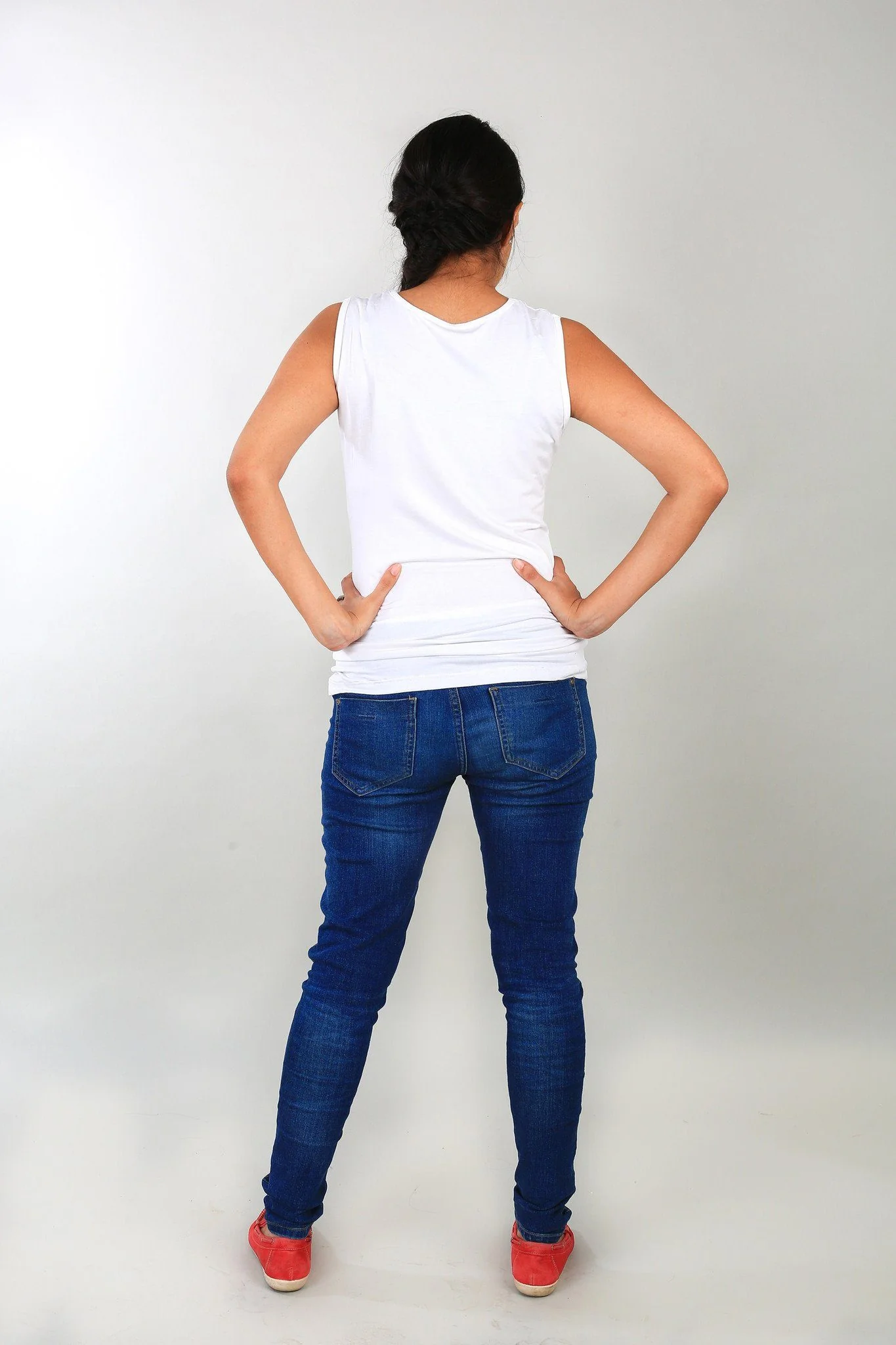 Basic Ivory Maternity Tank Top - Chenance