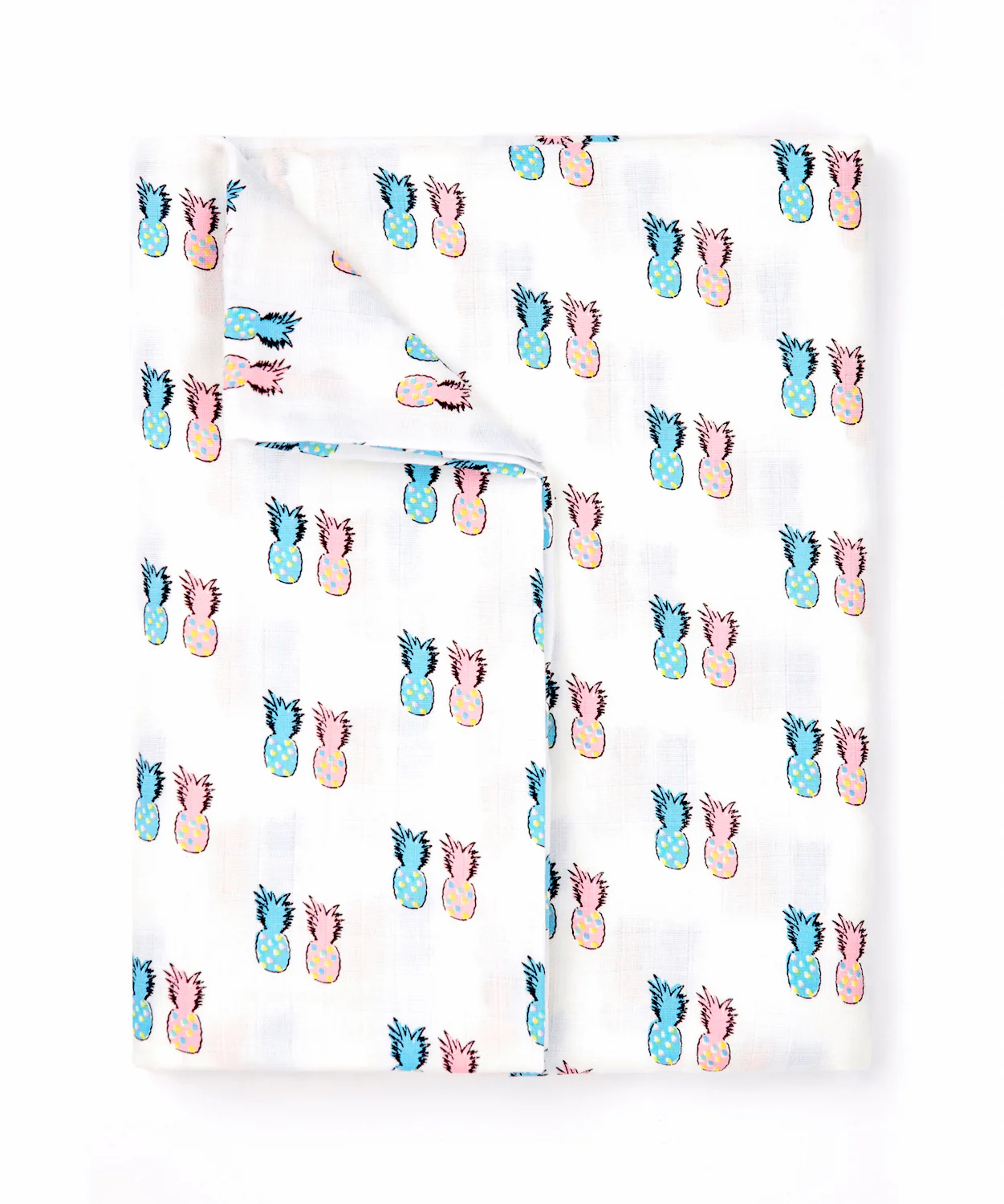 Whale Pineapple Duo - Muslin Swaddle (Set of 2) - Chenance