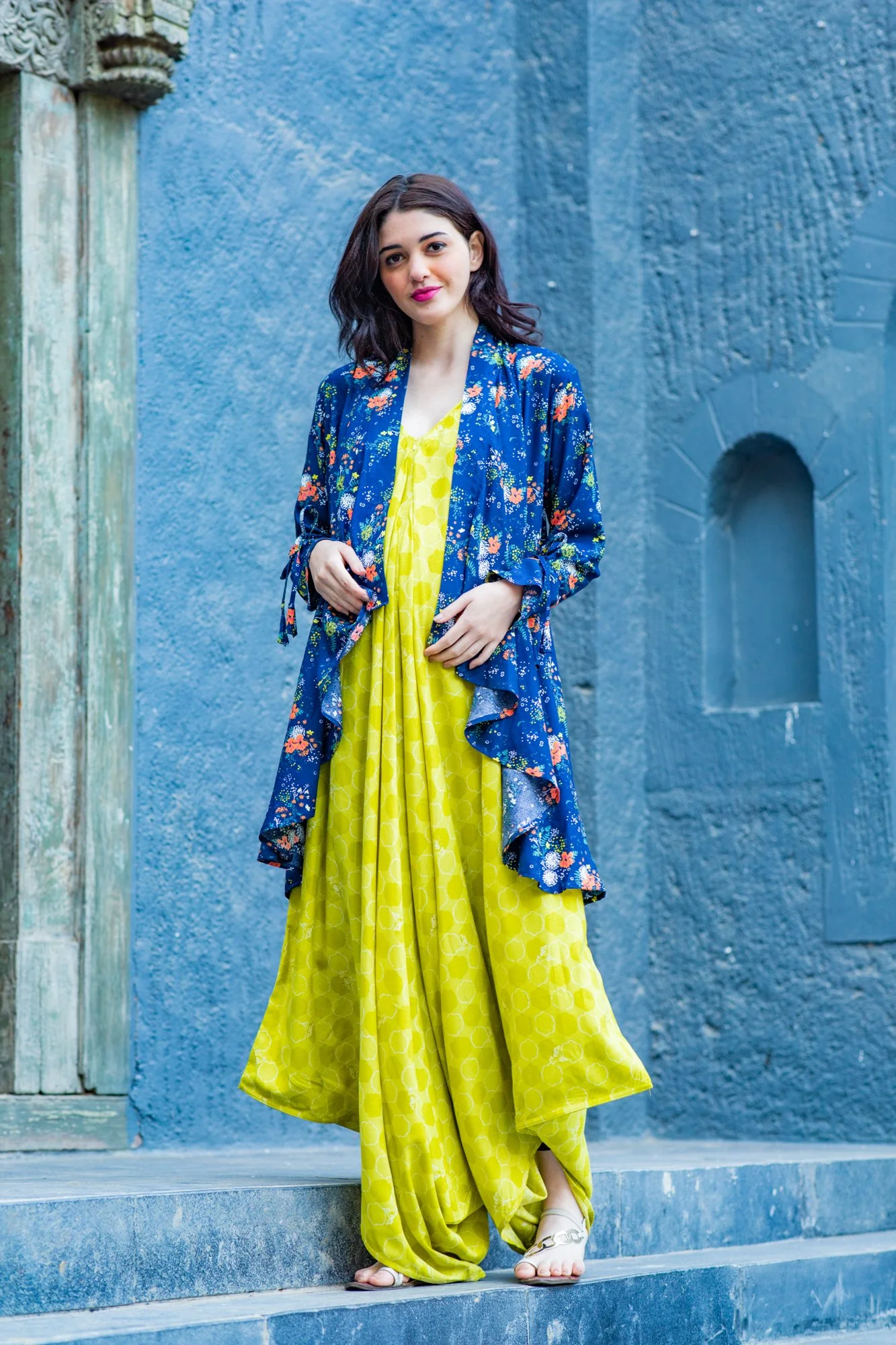 Tuscan Cotton Maternity Jumpsuit With Cover Up - Chenance